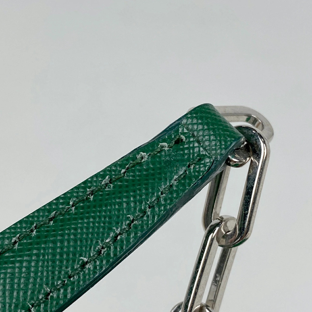 Prada Bomber Chain Shoulder Bag Logo Green - Picture 6 of 7